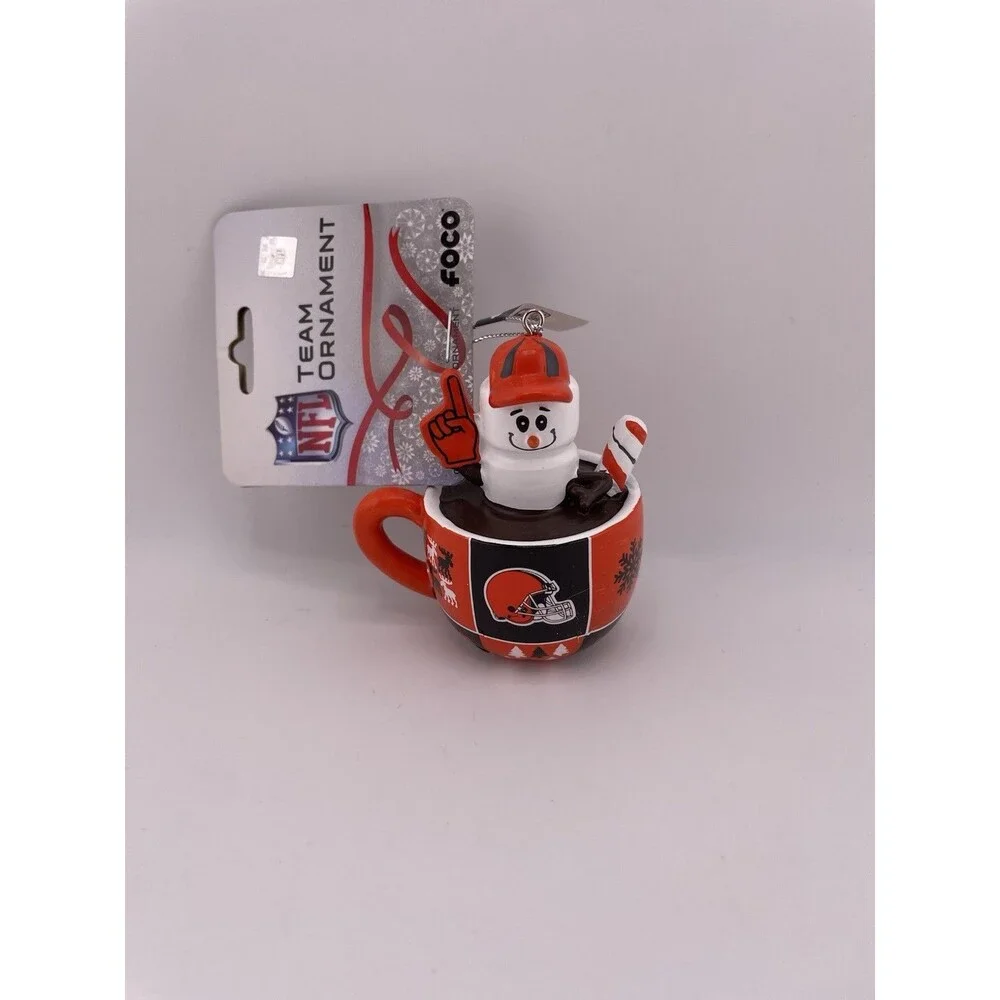 Cleveland Browns Christmas Ornament New With Tags